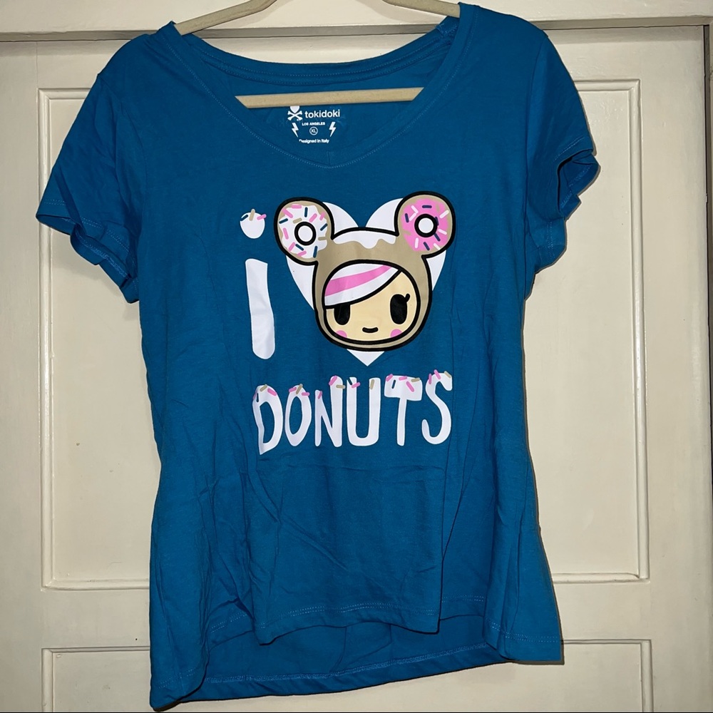 NWOT tokidoki donutella i heart donuts tshirt
